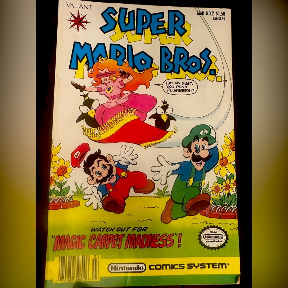 Super Mario Bros Comic